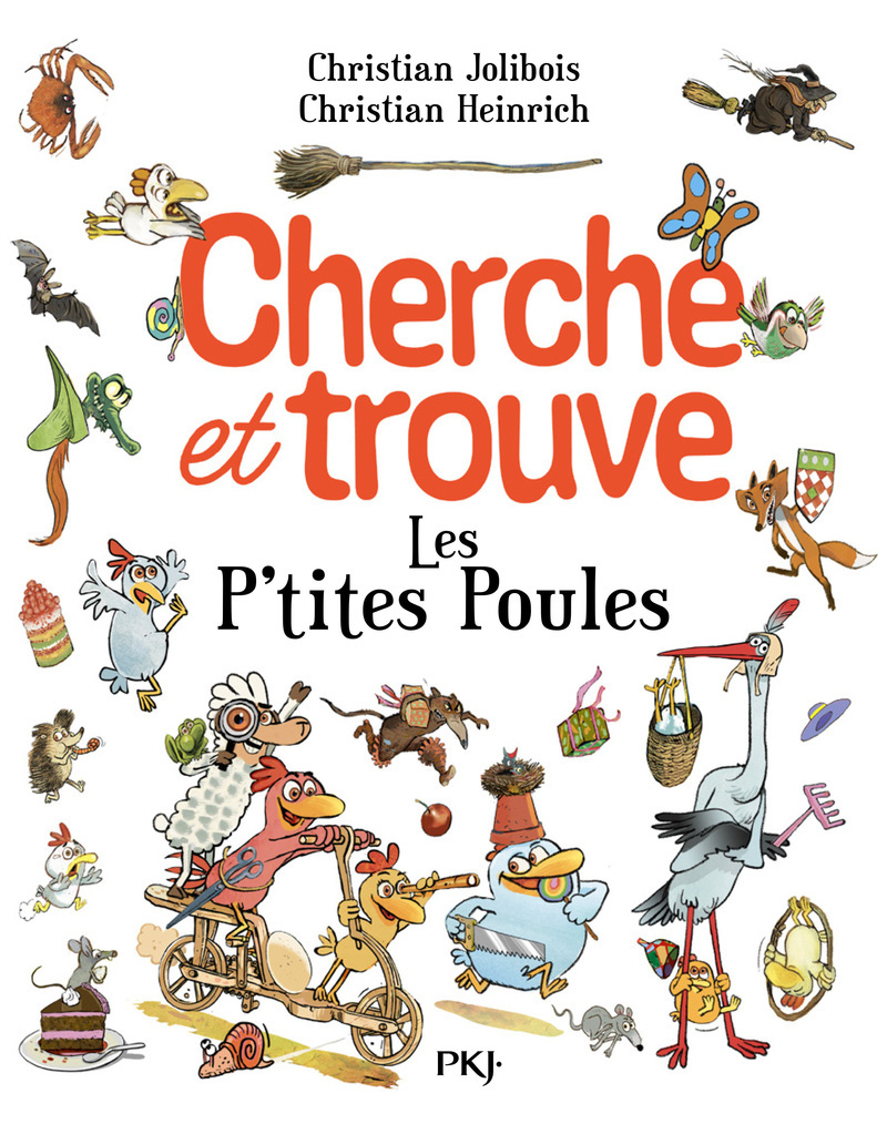P'tites Poules Cherche et trouve - JOLIBOIS CHRISTIAN - POCKET JEUNESSE