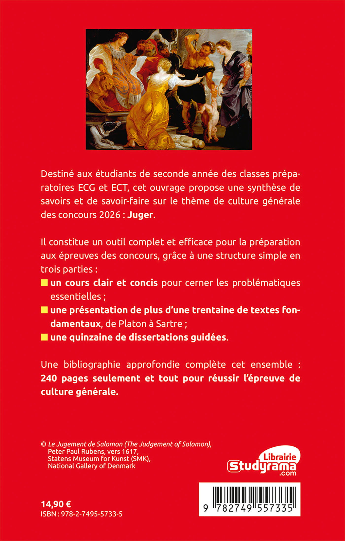 Culture générale concours 2026 : Juger - COLLIN DENIS - BREAL