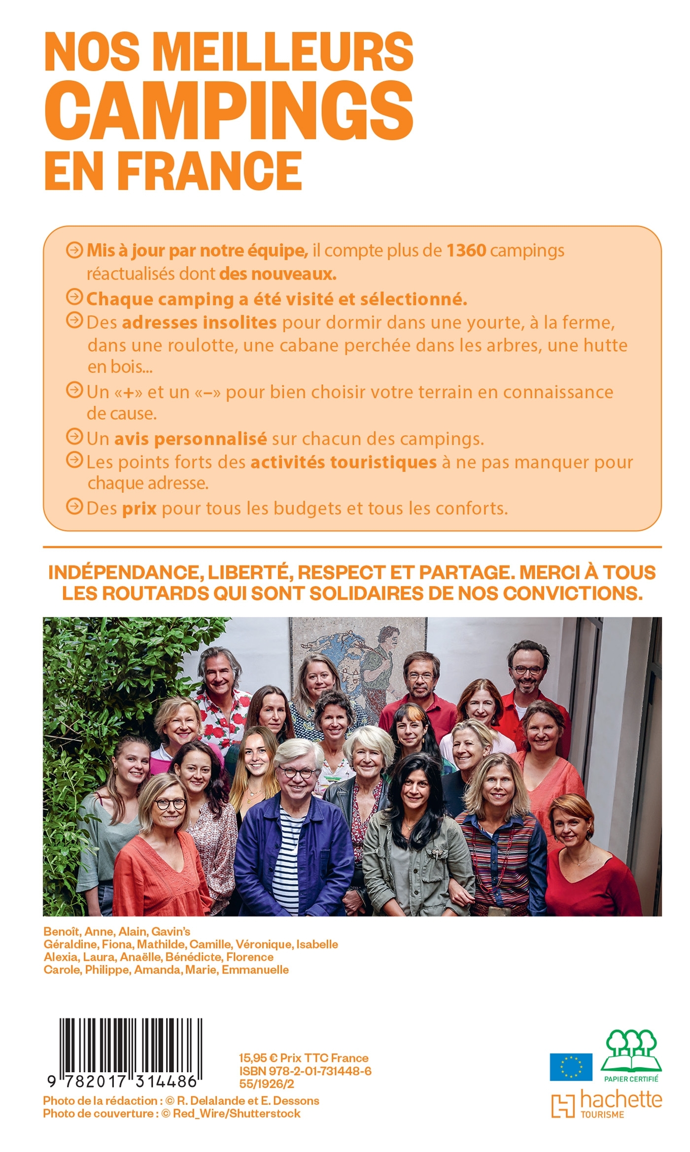 Guide du Routard Nos meilleurs campings en France 2025/26 -  - HACHETTE TOURI