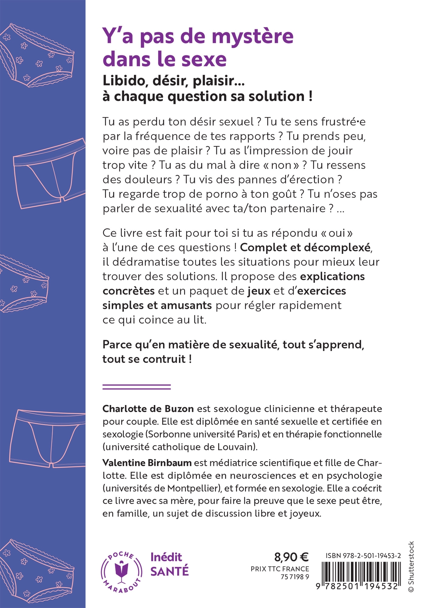 Y'a pas de mystère dans le sexe - BIRNBAUM VALENTINE - MARABOUT