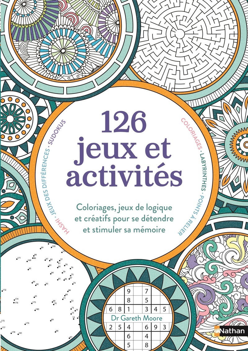 126 jeux et activités - Dr Gareth Moore - NATHAN