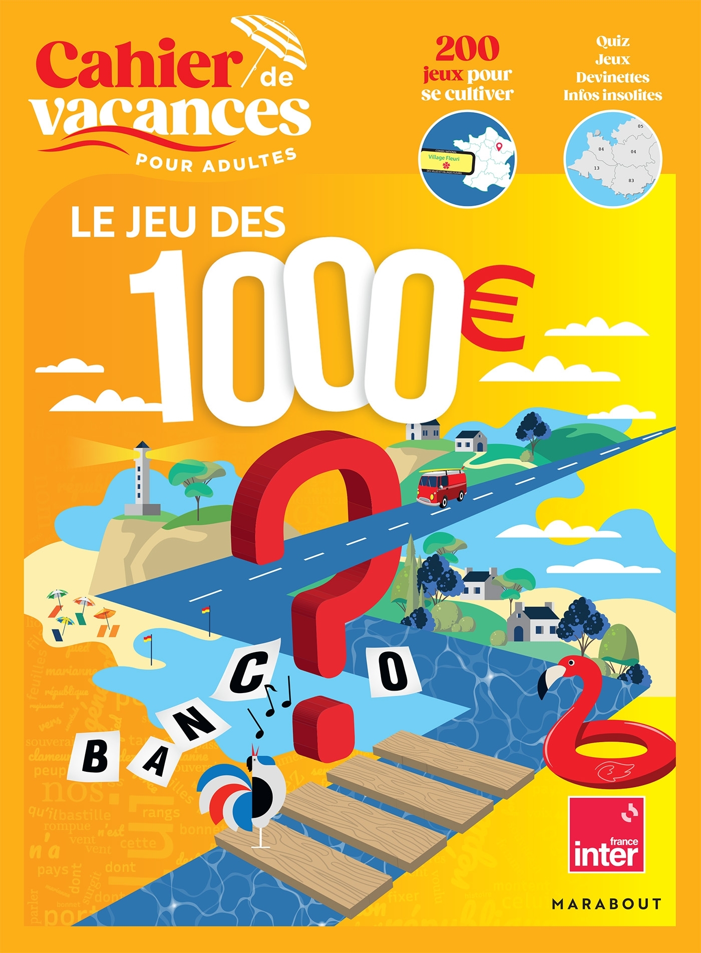 Cahier de vacances - Le Jeu des 1000 euros - Nicolas Stoufflet - MARABOUT
