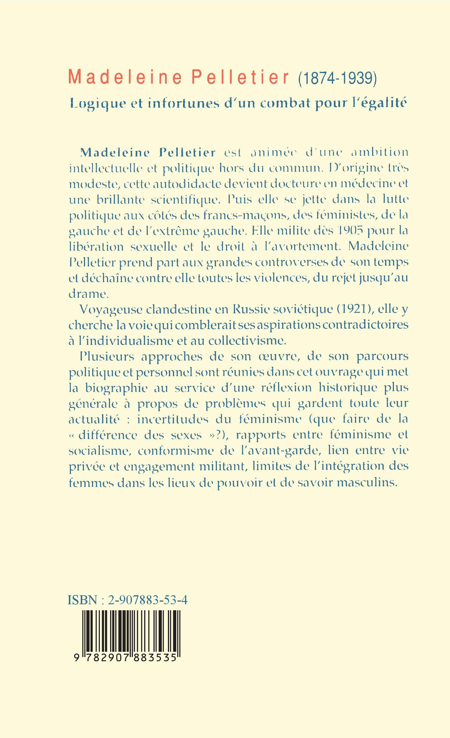 Logique et infortunes d'un combat pour l'égalité - Christine Bard - INDIGO
