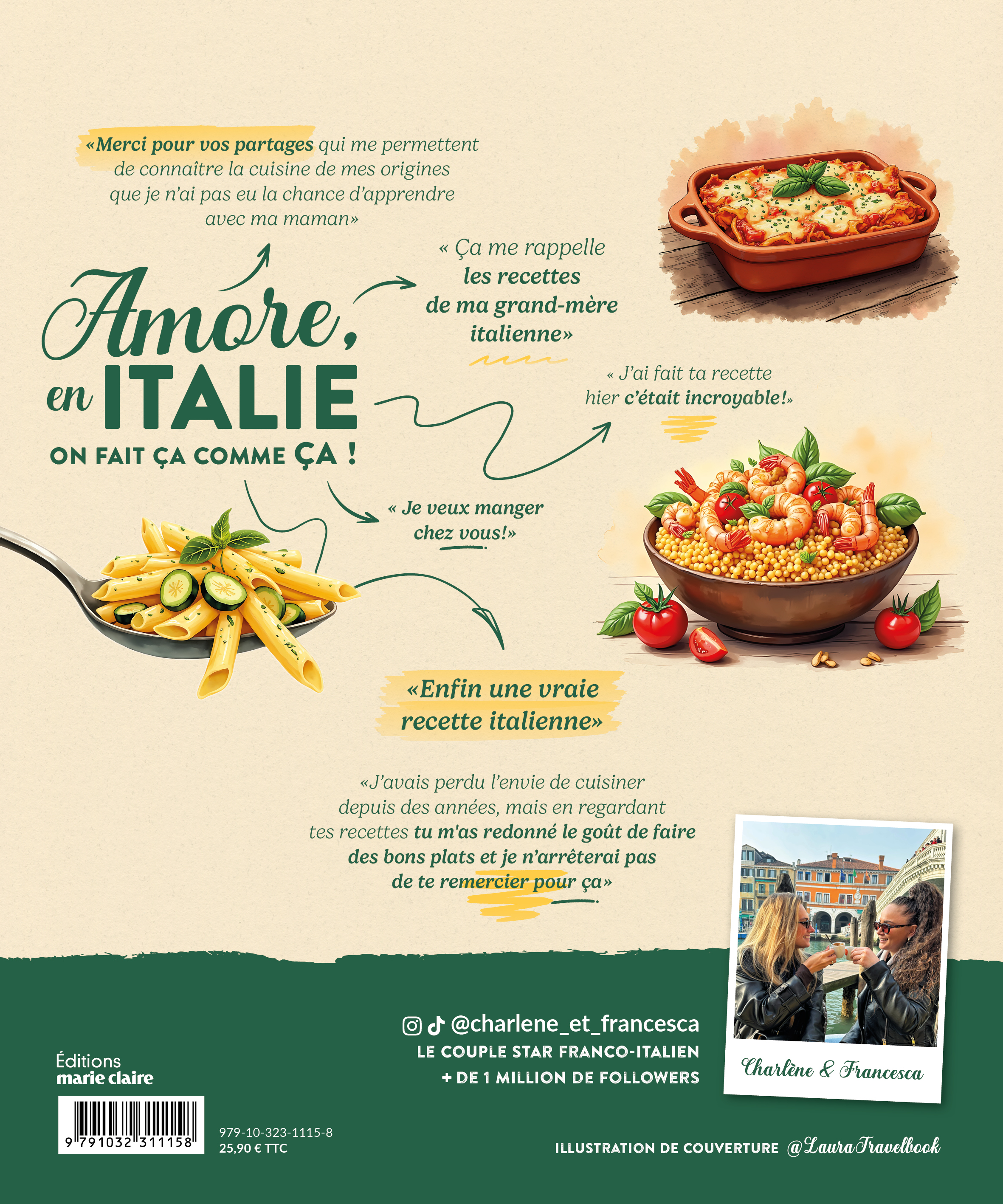 Amore, en Italie on fait ça comme ça ! - Francesca Piemontese,  Charlène - MARIE-CLAIRE