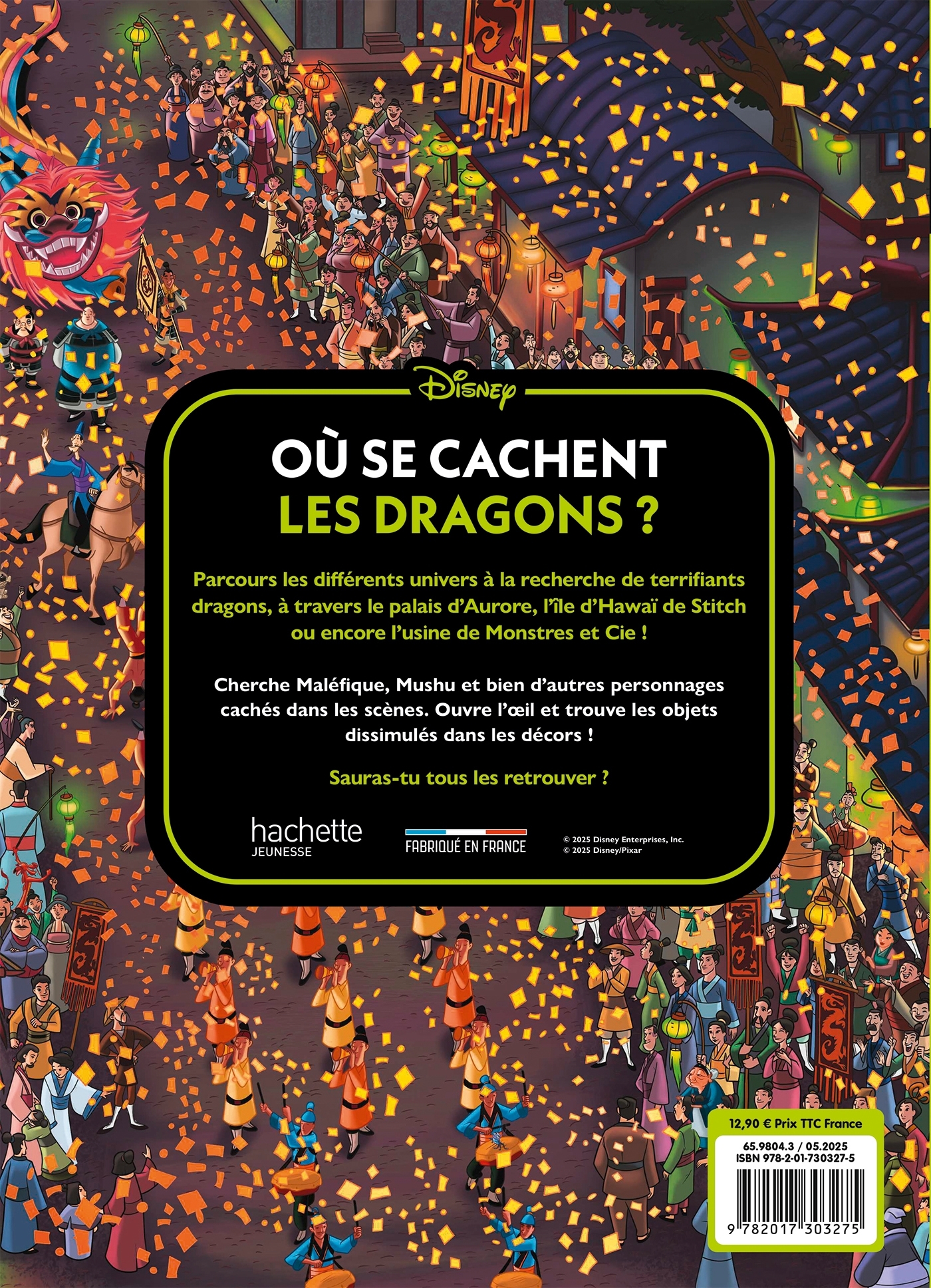 DISNEY - Où se cachent les dragons ? - Cherche et trouve -  - DISNEY HACHETTE