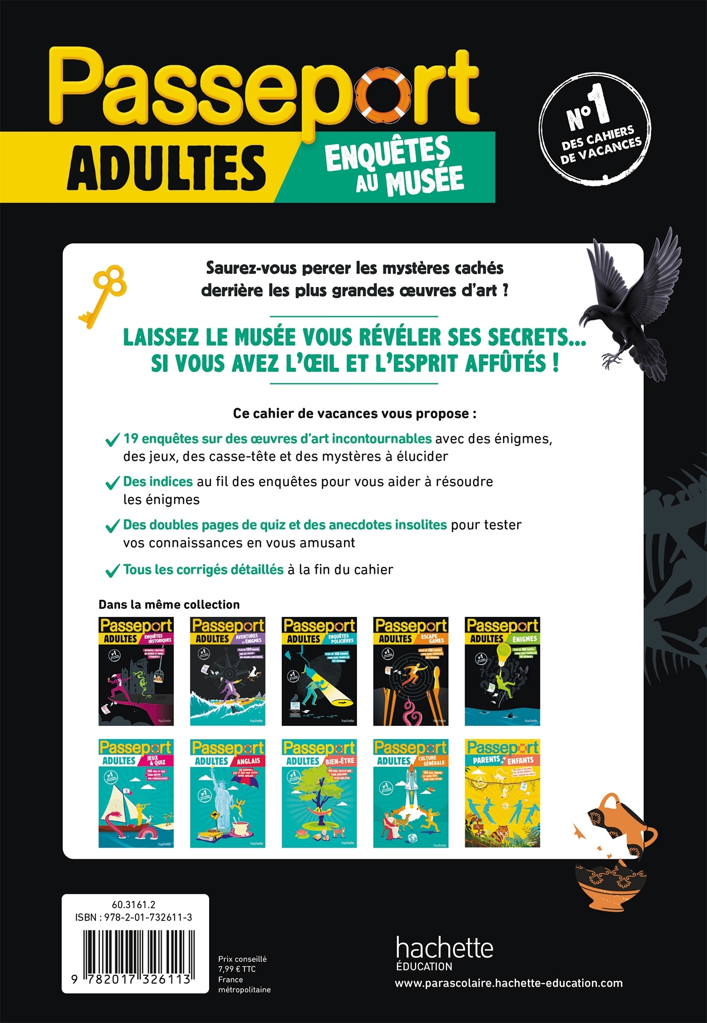 Passeport adultes - Enquêtes au musée - Cécile Danielle - HACHETTE EDUC