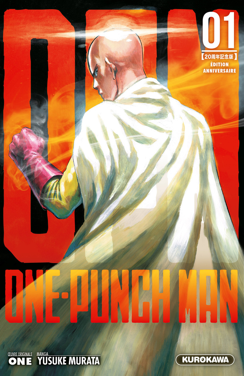 One-Punch Man - tome 1 - Edition 20 ans -  One, Yusuke Murata, Frédéric Malet - KUROKAWA