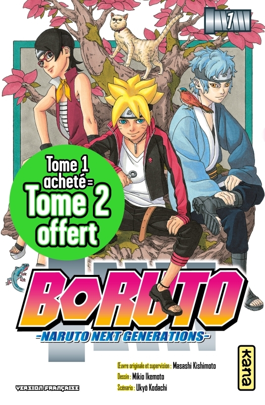Pack 1+1 Boruto (Tomes 1+2) - OP 1+1 Kana 2024 - XXX - KANA