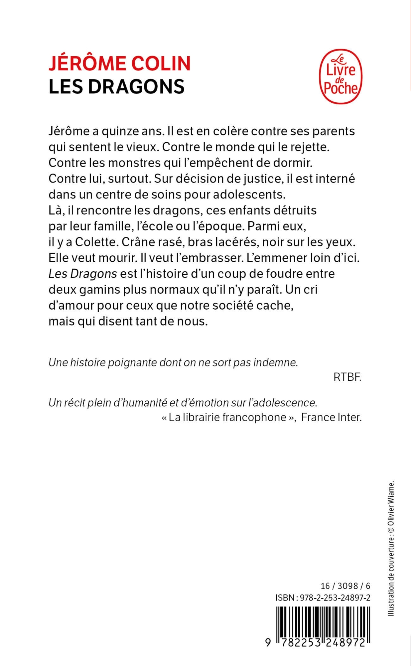 Les Dragons - Jérôme Colin - LGF