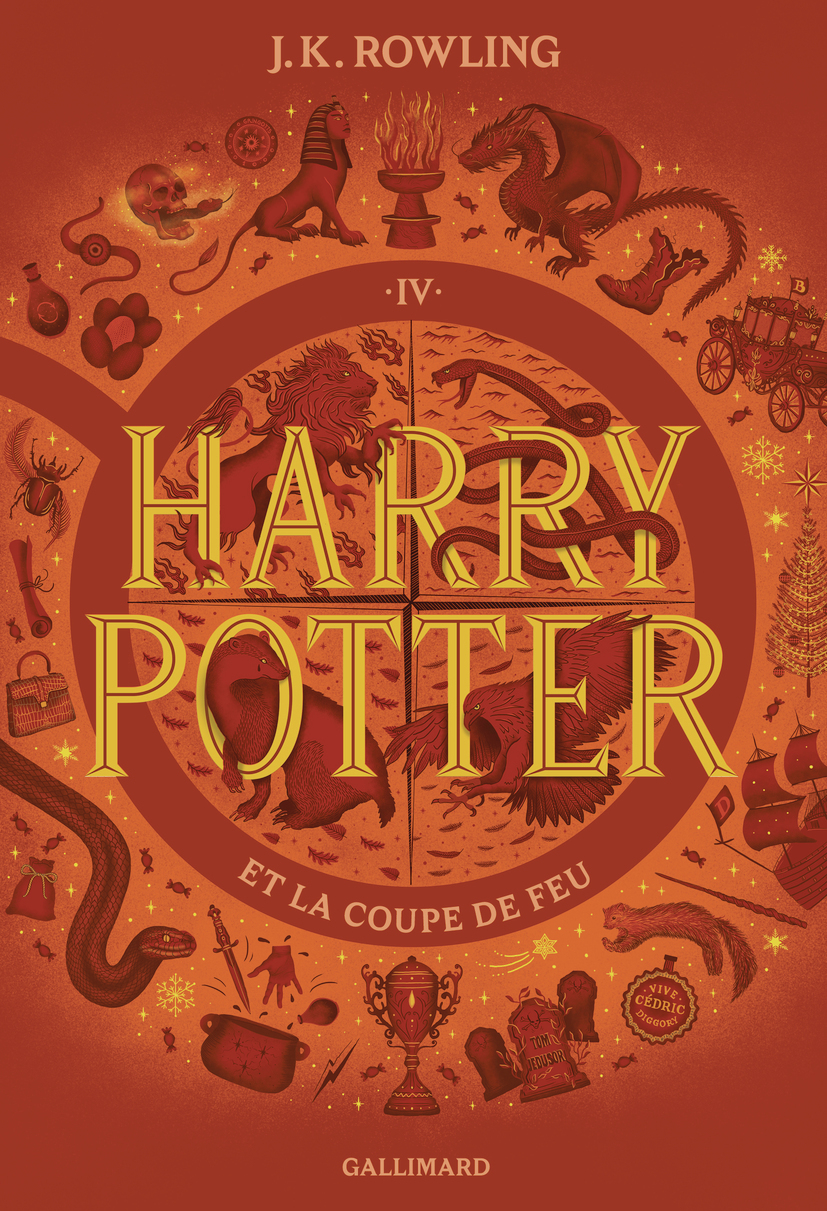 Harry Potter et la Coupe de Feu - J.K. Rowling, Jean-François Ménard - GALLIMARD JEUNE