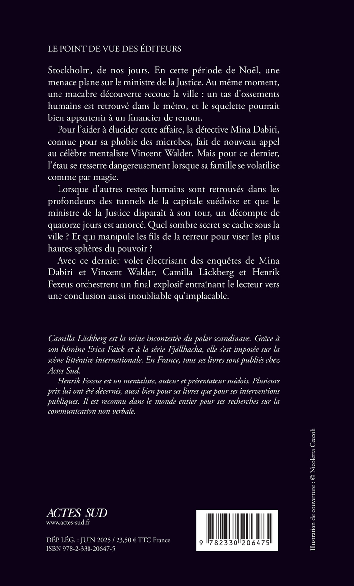 Mirage - Henrik Fexeus, Camilla Läckberg, Andreas Saint bonnet, Susanne Juul - ACTES SUD