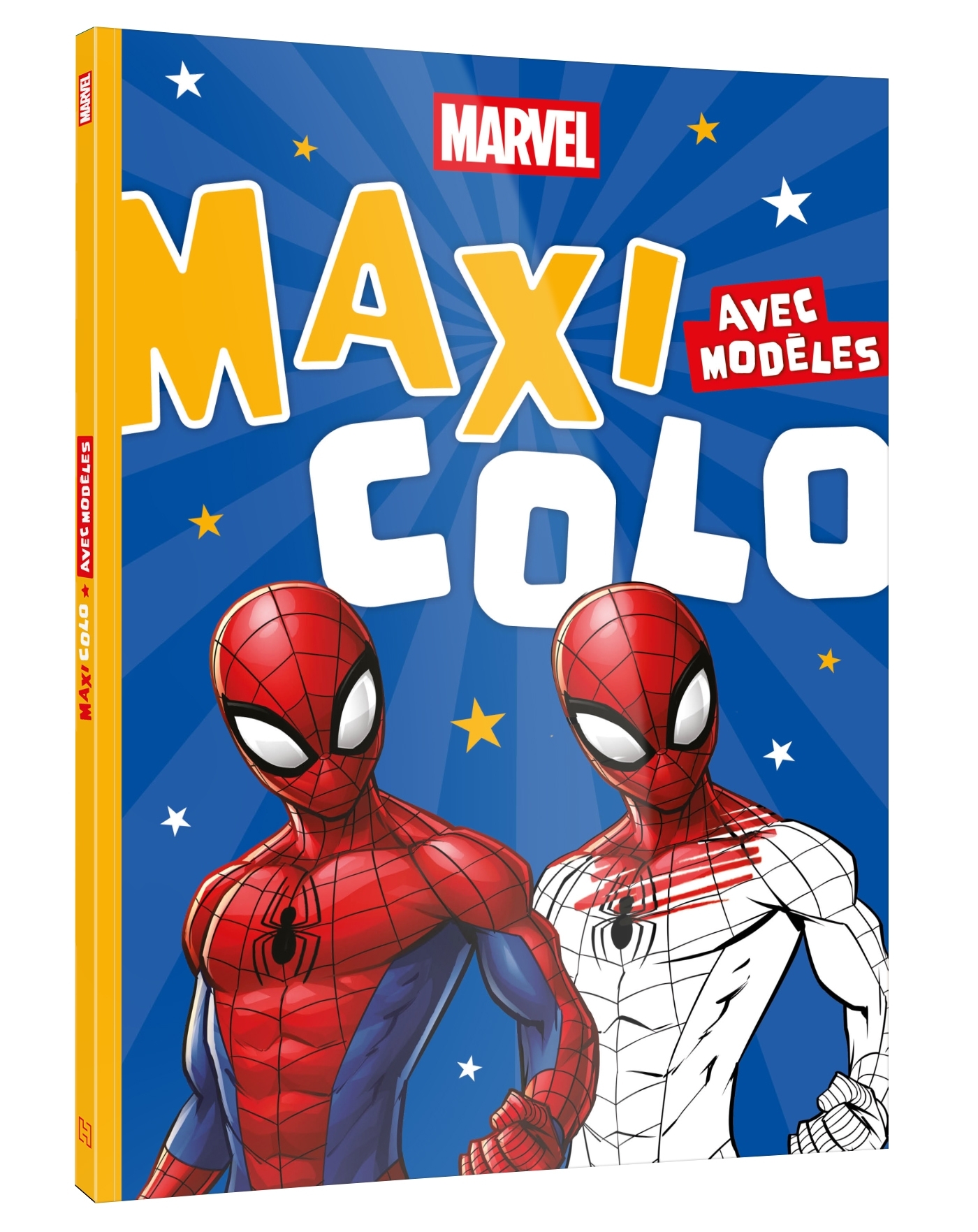 MARVEL - Maxi Colo avec modèles (4+) -  - DISNEY HACHETTE