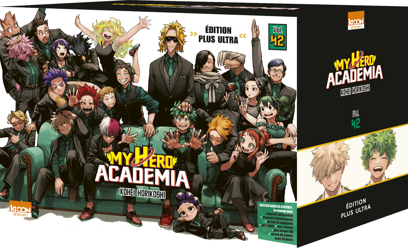 My Hero Academia T42 Plus Ultra Collector - Kohei Horikoshi, David Le Quéré - KI-OON