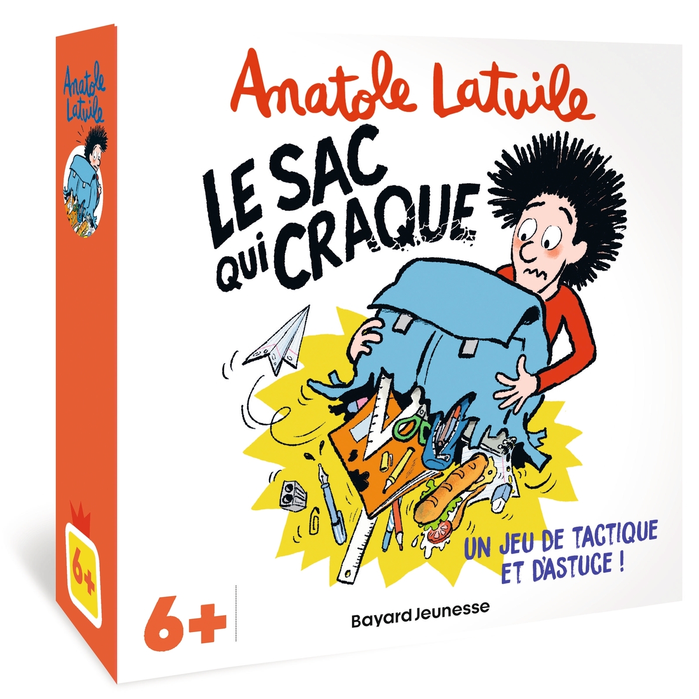 Jeu Anatole Latuile - Le sac qui craque - Anne Didier, Olivier Muller, Clément Devaux, Fabien Tanguy - BAYARD JEUNESSE