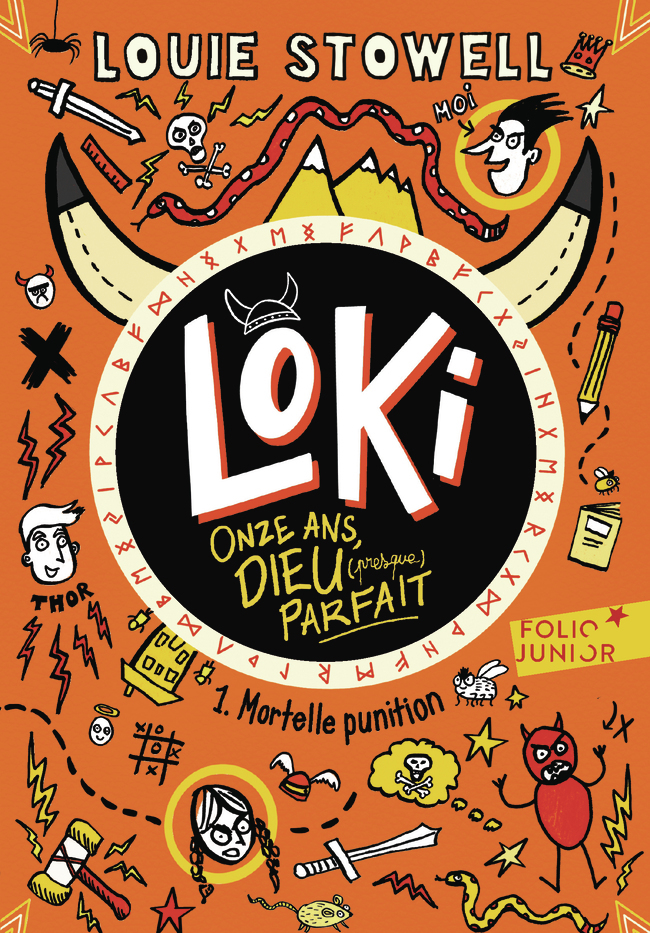 Loki, 11 ans, Dieu (presque) parfait - Louie Stowell, Karine Chaunac, Louie Stowell - GALLIMARD JEUNE
