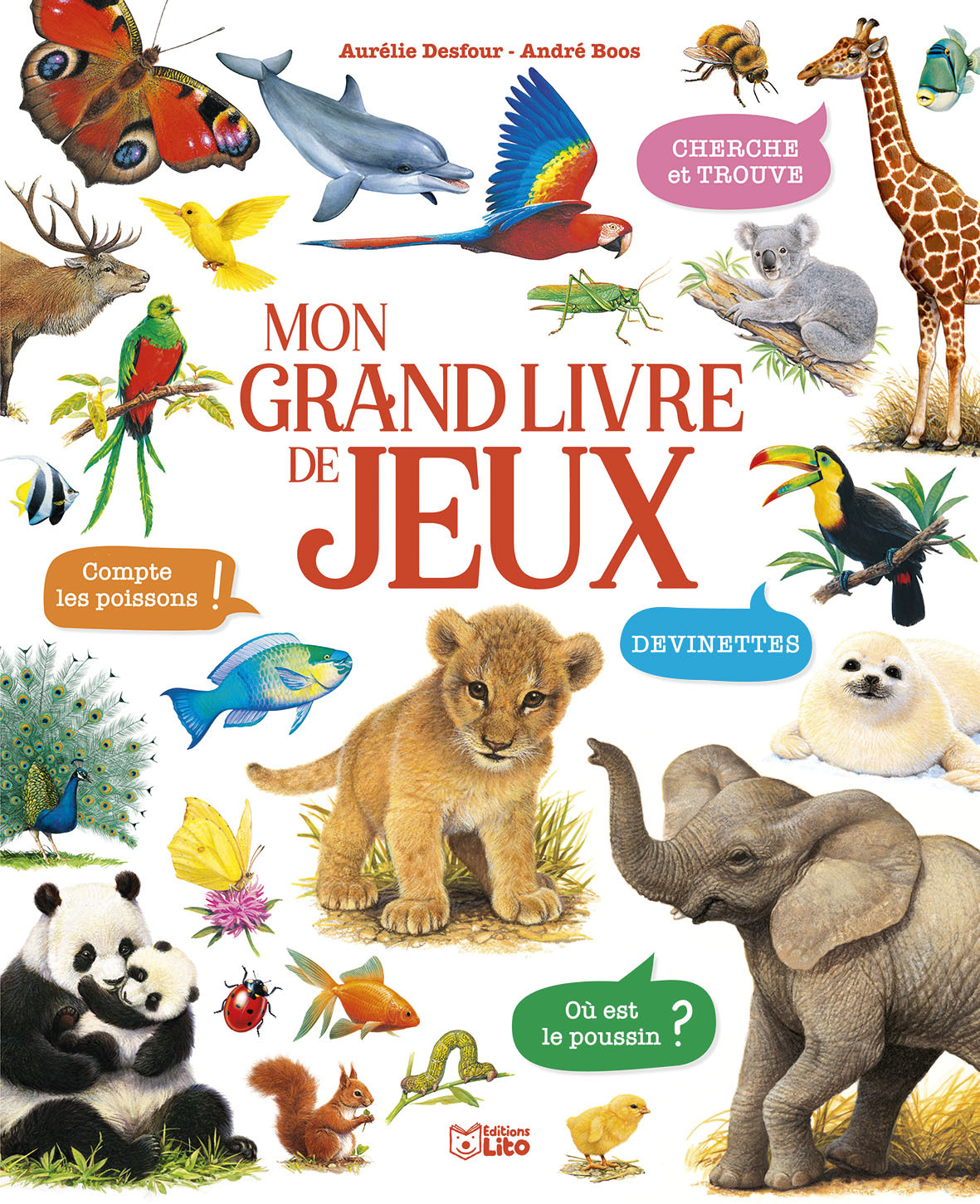 ALBUMS JEUX LES ANIMAUX - XXX - LITO