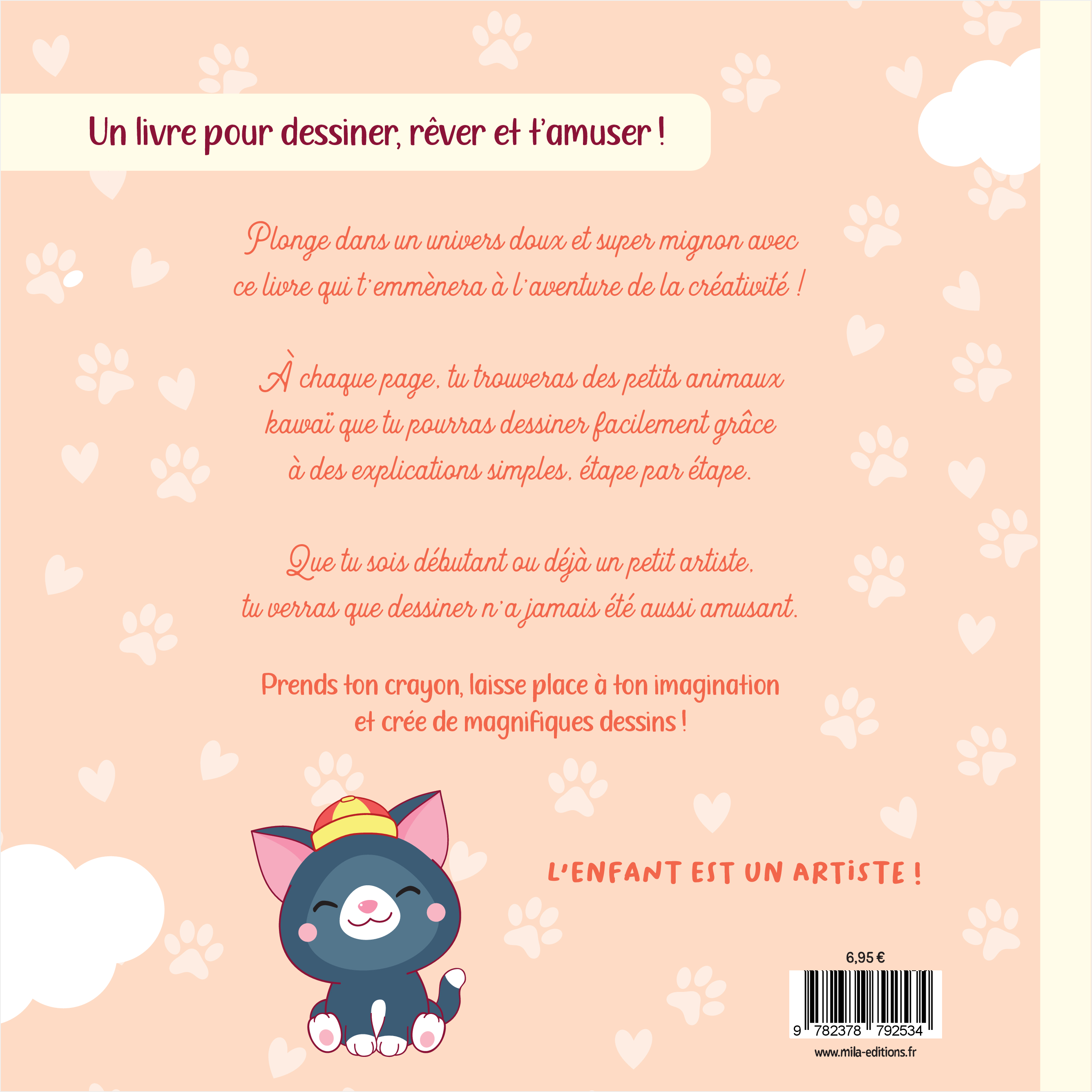 ANIMAUX MIGNONS - À DESSINER PAS À PAS -  Collectif - MILA