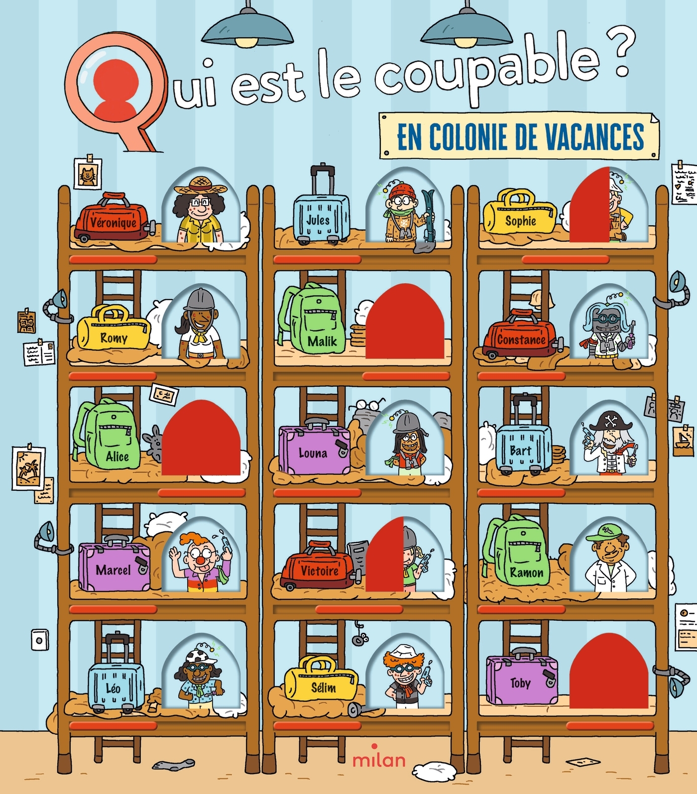 QUI EST LE COUPABLE EN COLONIE DE VACANCES - Léo Louis-Honoré, Pascal Prévôt - MILAN