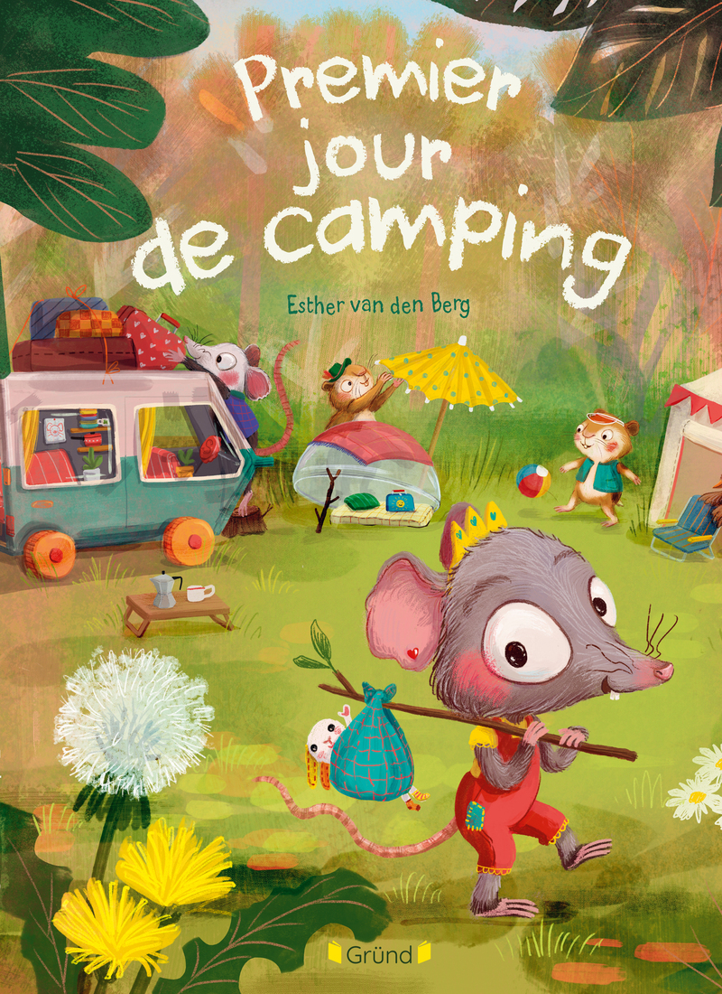Premier jour de camping - Esther van den Berg - GRUND