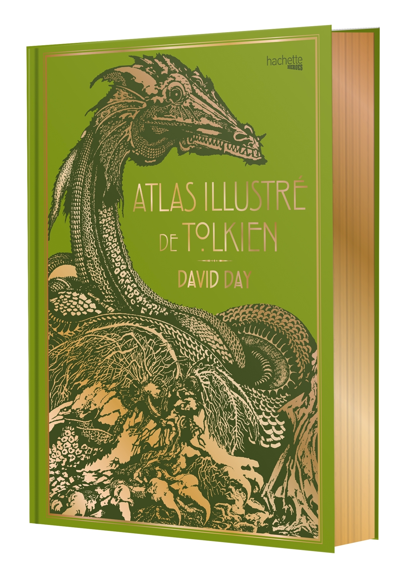 Atlas illustré de Tolkien (édition reliée collector) - David Day - HACHETTE HEROES