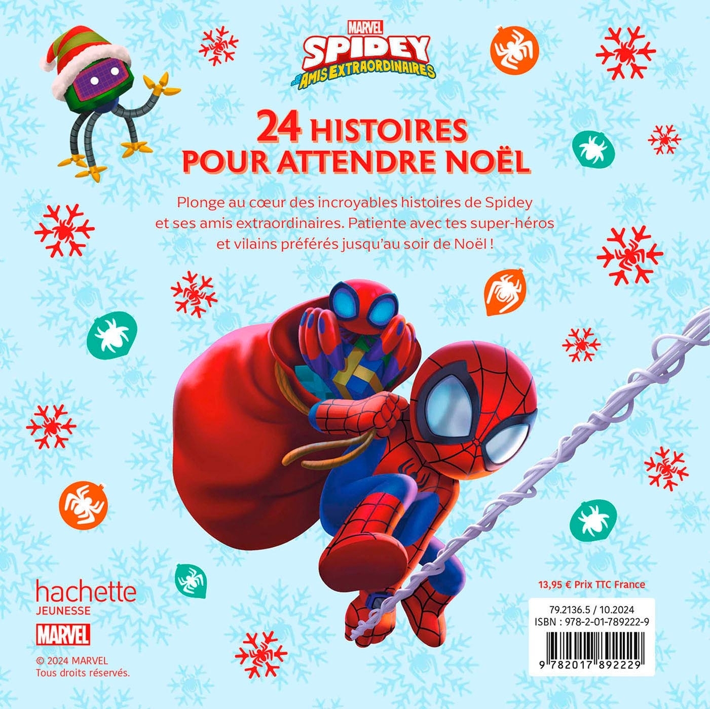 MARVEL - 24 Histoires pour attendre Noël avec Spidey et ses amis - XXX - DISNEY HACHETTE