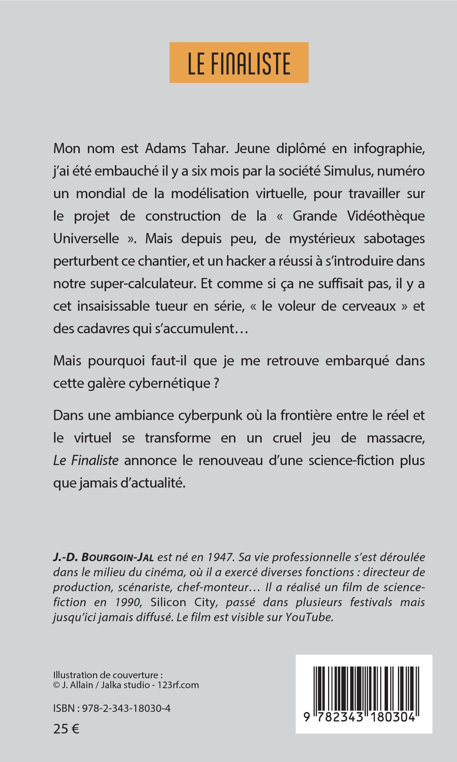 Le Finaliste - J.D. BOURGOIN-JAL - L'HARMATTAN