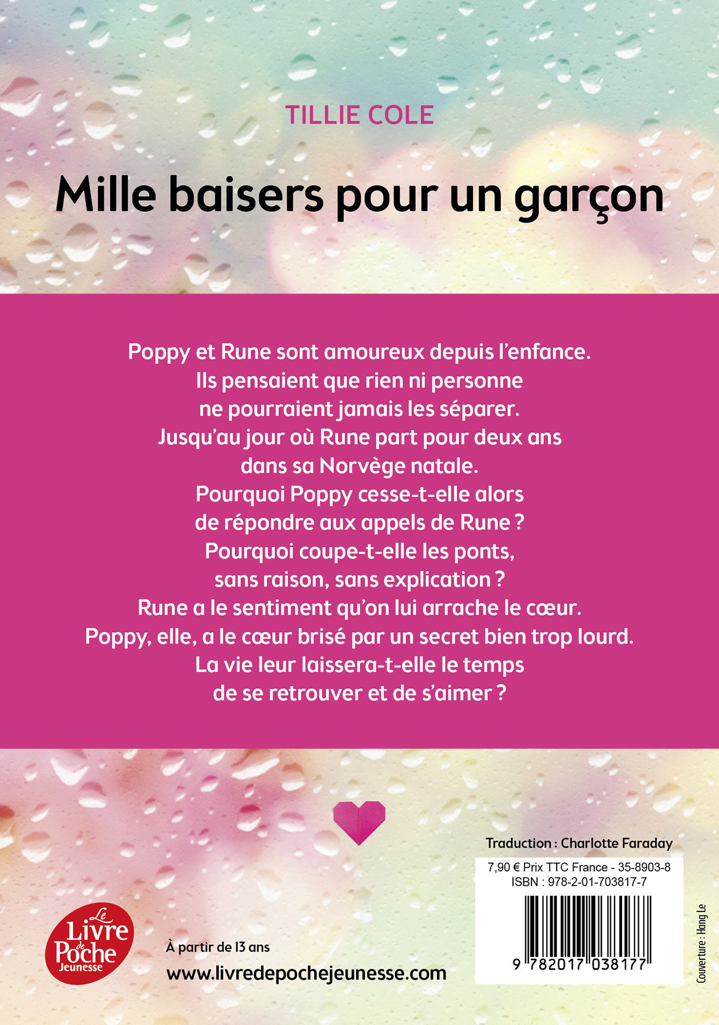 Mille baisers pour un garçon - Tillie Cole, Charlotte Faraday - POCHE JEUNESSE