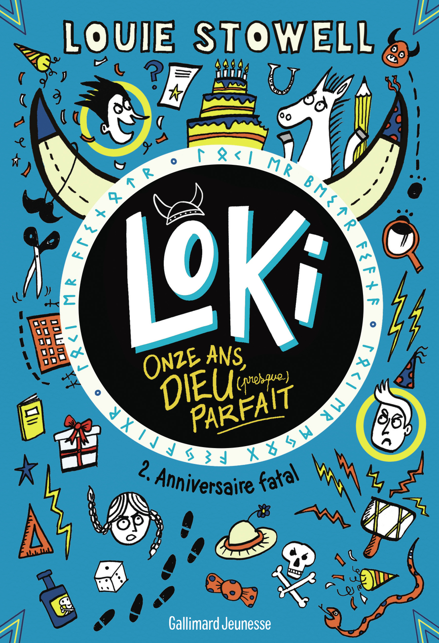 Loki, 11 ans, dieu (presque) parfait - Louie Stowell, Louie Stowell, Karine Chaunac - GALLIMARD JEUNE