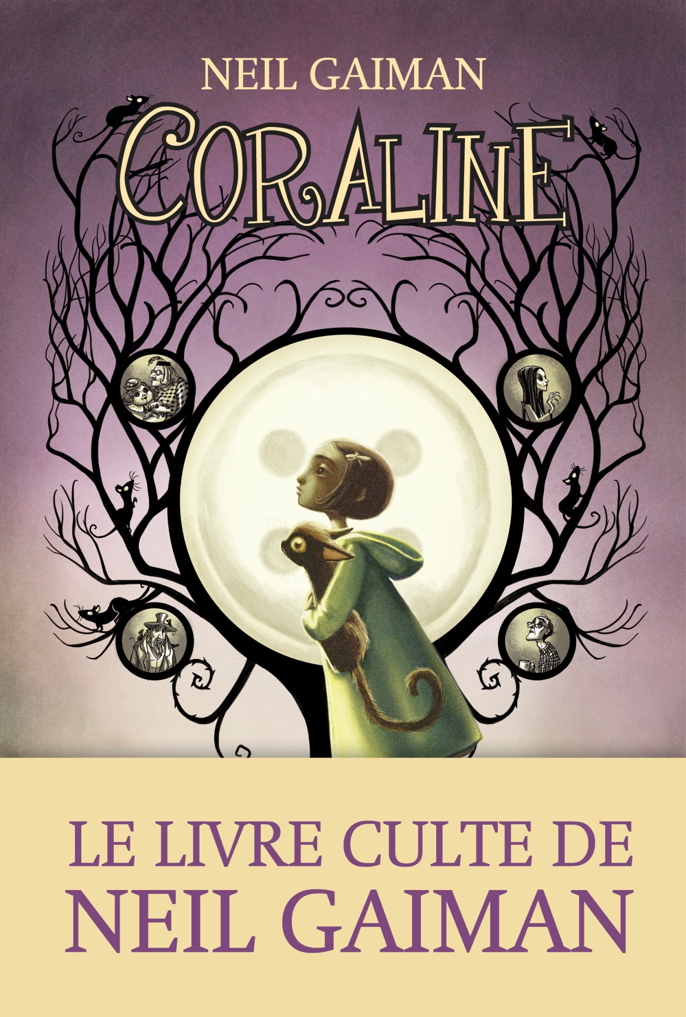 CORALINE (ED 2019) - Neil Gaiman, Hélène Collon - ALBIN MICHEL
