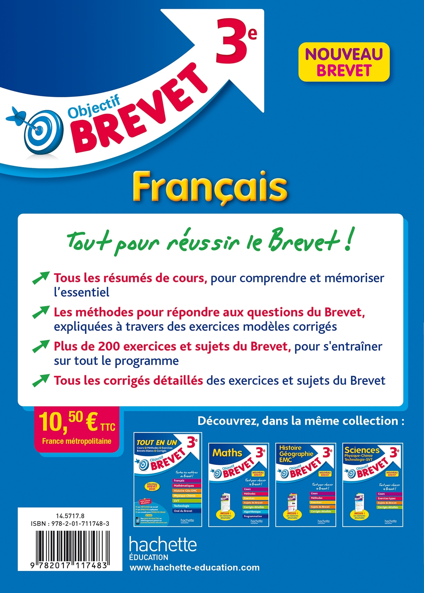 Objectif Brevet Français - Isabelle Lisle - HACHETTE EDUC