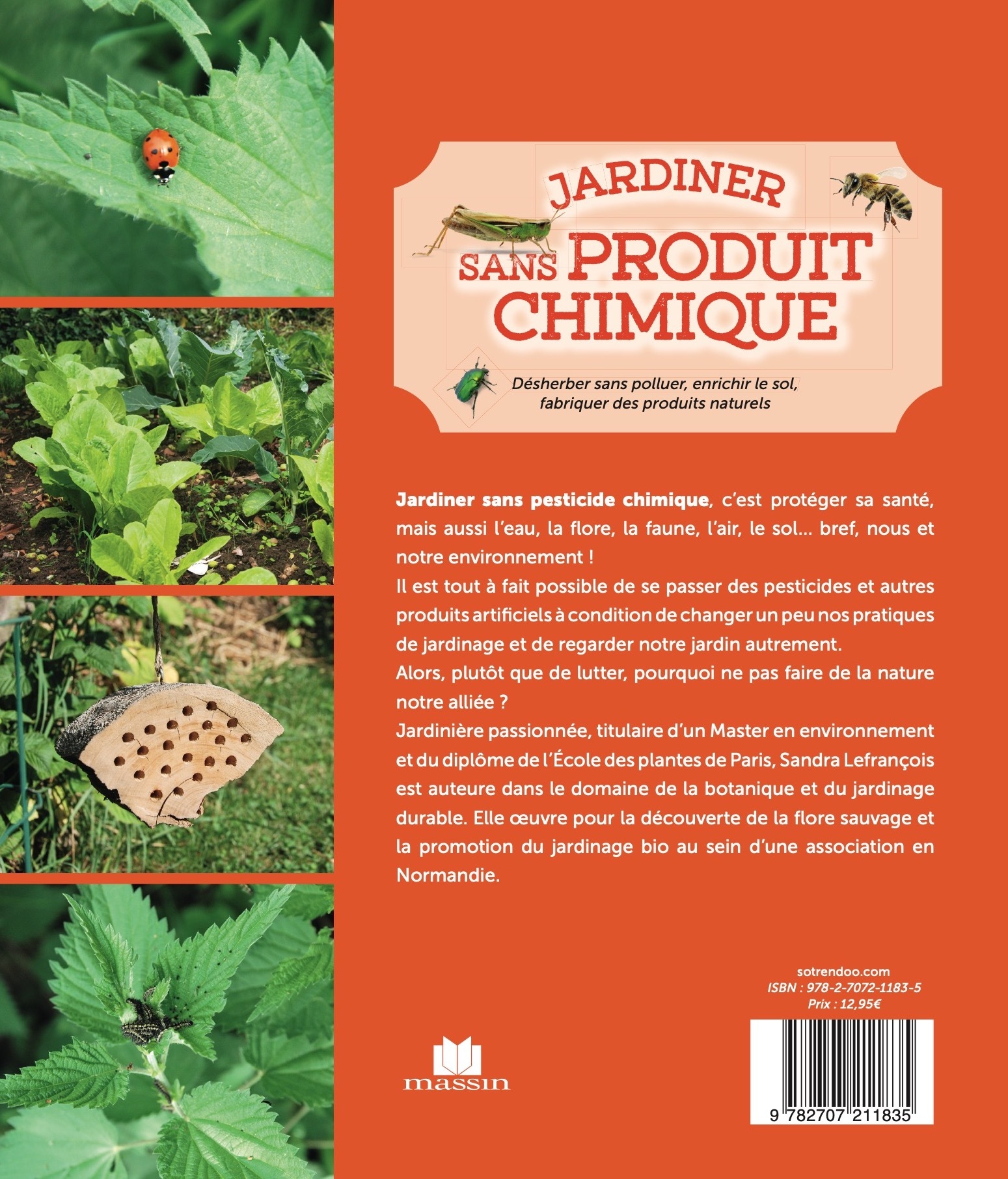Jardiner sans produit chimique - Sandra Lefrancois - CHARLES MASSIN