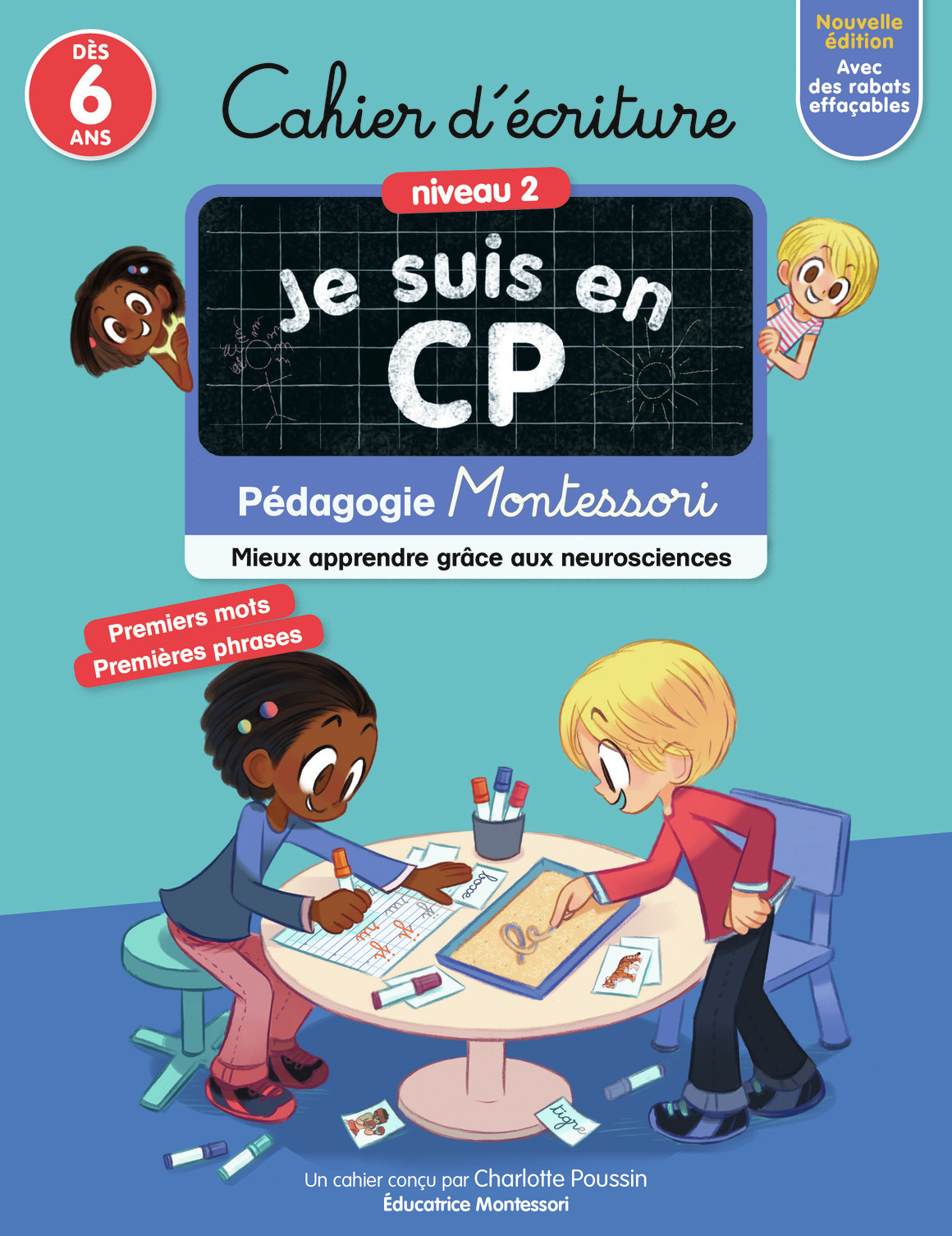 Je suis en CP - Cahier d'écriture - Niveau 2 - Emmanuel Ristord, Charlotte Poussin, Emmanuel Ristord - PERE CASTOR