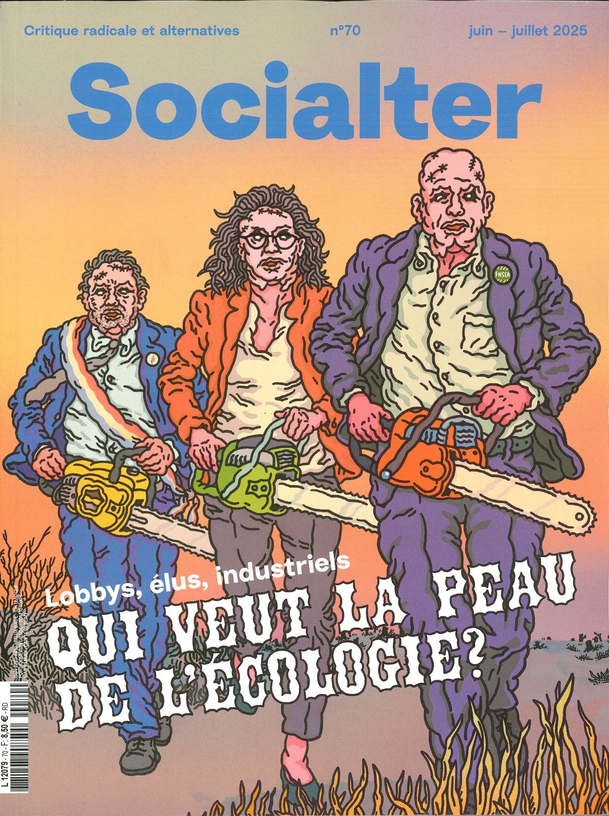 Socialter n°70 : Qui veut la peau de l'écologie - Juin/Juillet 2025 -  Socialter - SOCIALTER