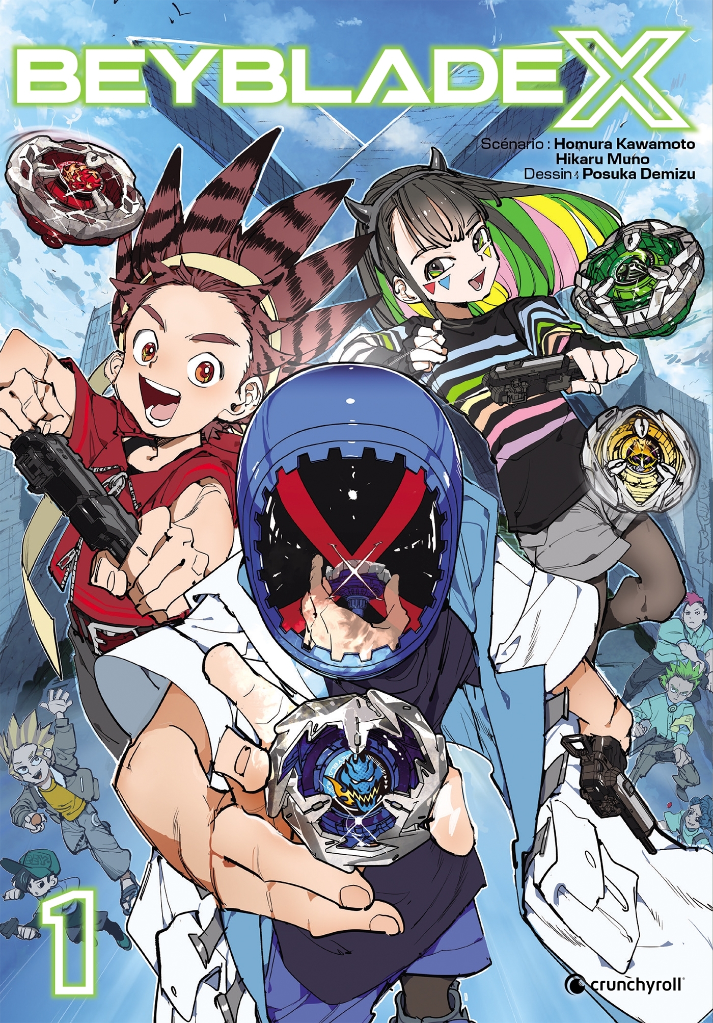 BEYBLADE X T01 - Posuka Demizu, Homura Kawamoto - CRUNCHYROLL