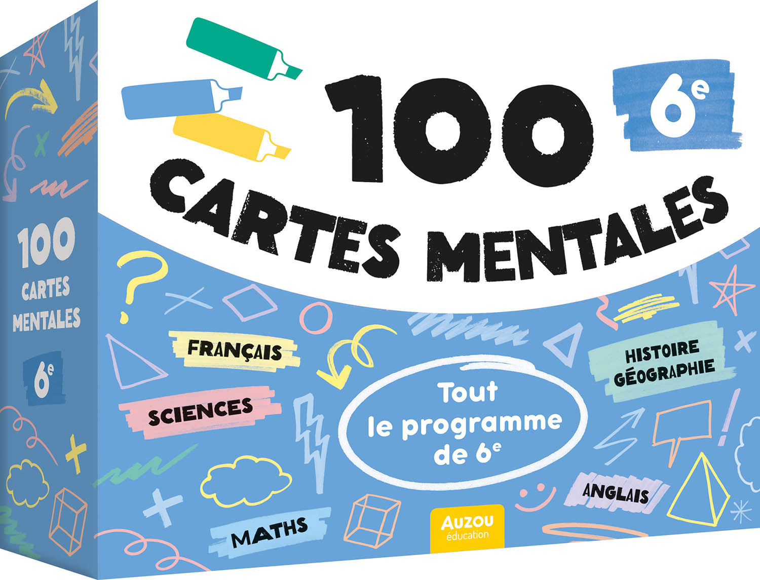 100 cartes mentales - Tout le programme de 6e -  Au coeur de ma class, Alice Turquois, Isabelle Dizy - AUZOU