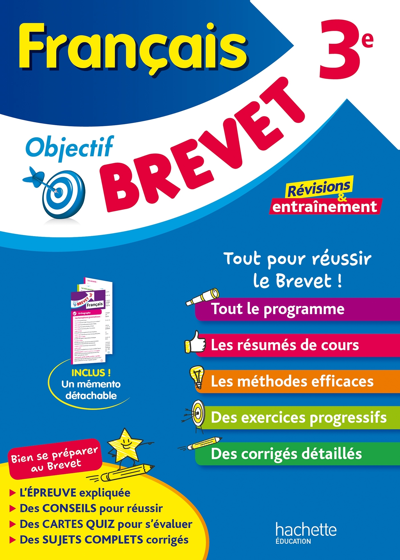 Objectif Brevet - Français 3e - Isabelle Lisle - HACHETTE EDUC