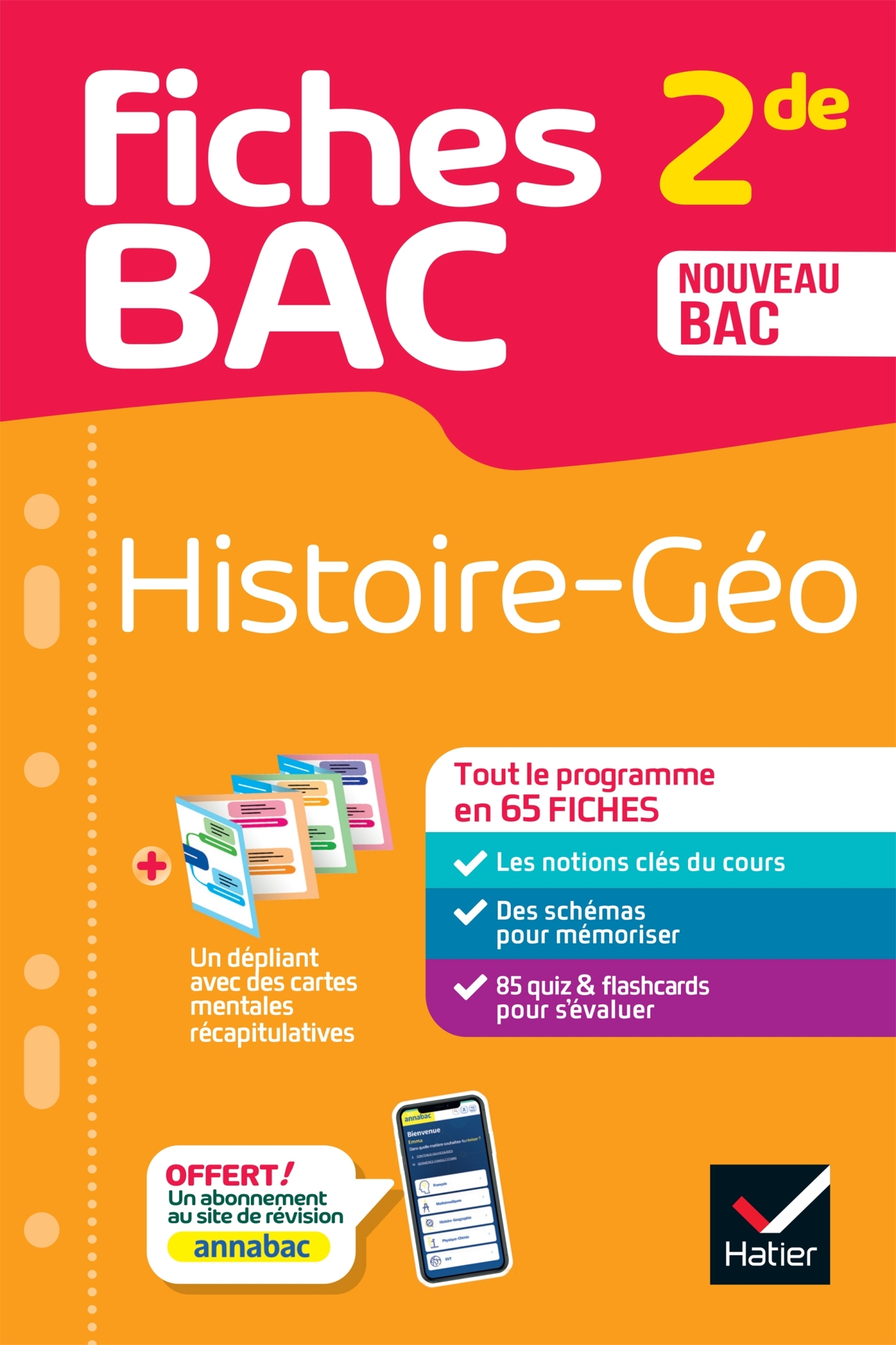 Fiches bac - Histoire-Géographie 2de - Christophe Clavel, Cécile Gaillard, Florence Holstein, Jean-Philippe Renaud - HATIER