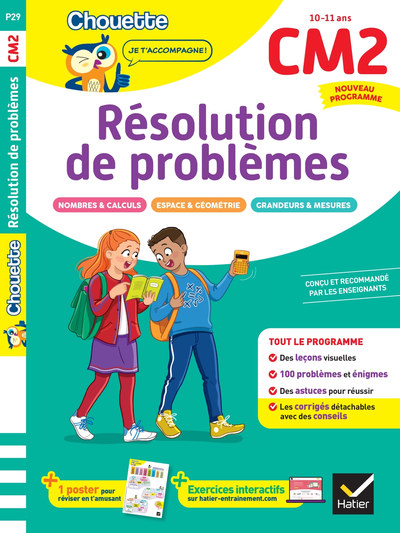 Résolution de problèmes CM2 - Cahier de soutien nouveau programme - Jeanne Bia - HATIER