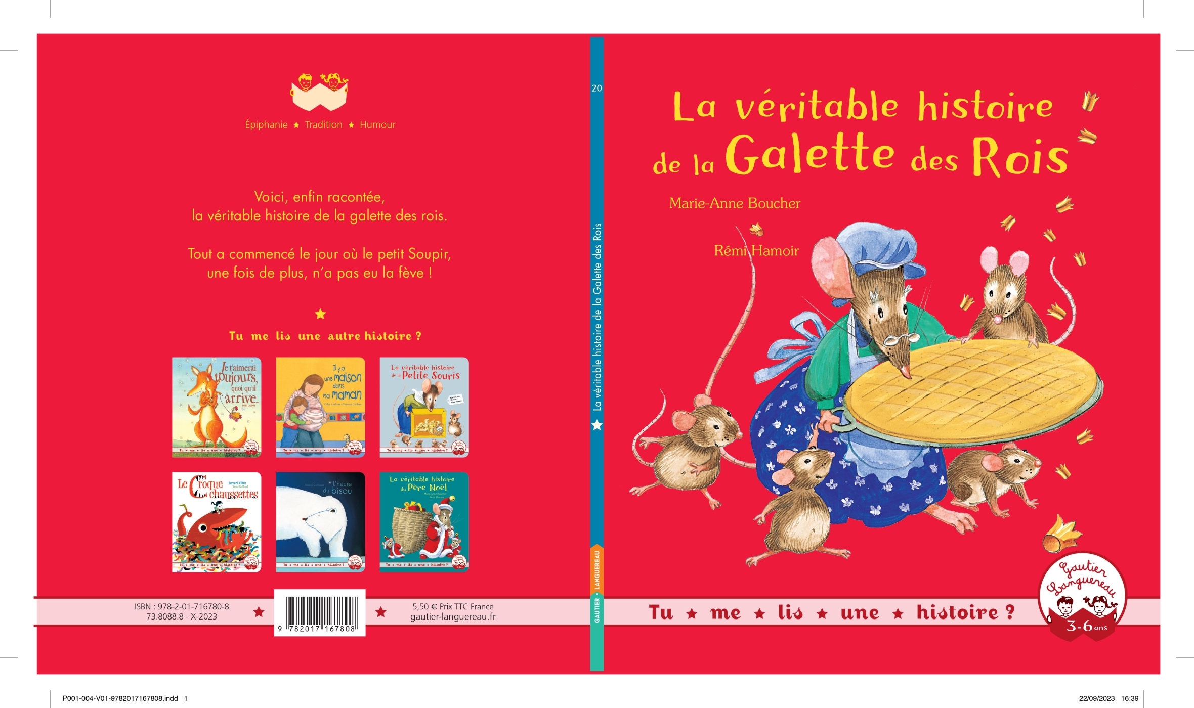 La véritable histoire de la Galette des Rois - Marie-Anne Boucher, Rémi Hamoir - GAUTIER LANGU.
