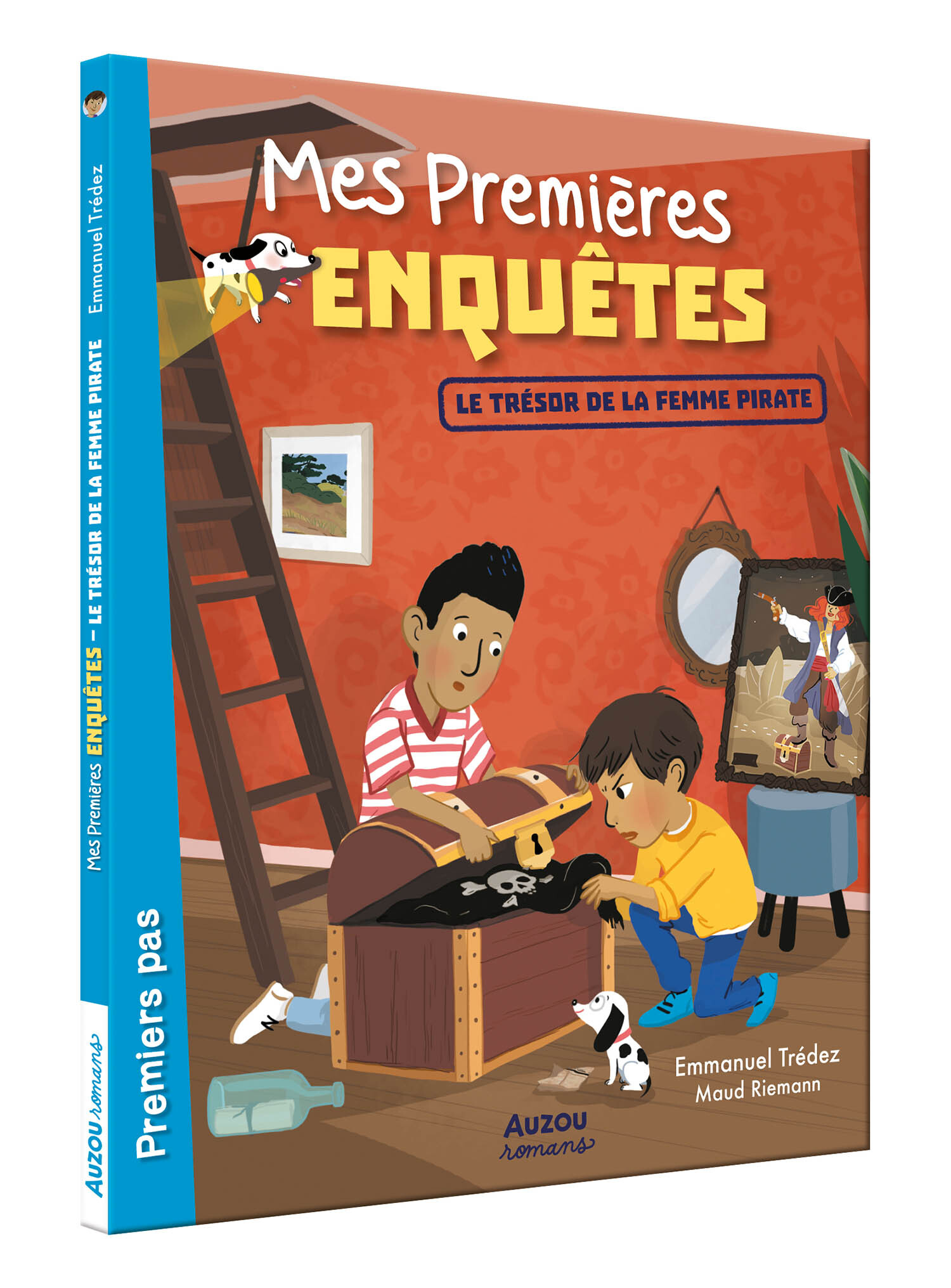 Mes premières enquêtes - Tome 08 Le trésor de la femme pirate -  Trédez Emmanuel, MAUD RIEMANN, Emmanuel Tredez, MAUD RIEMANN,  Emmanuel Trédez - AUZOU