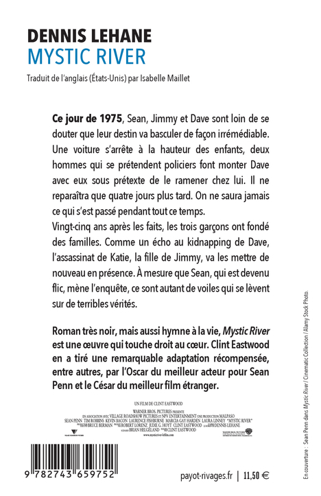 Mystic River - Dennis Lehane, Isabelle Maillet - RIVAGES