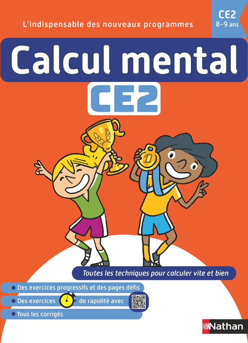 Calcul mental CE2 - 8-9 ans - Olivier Le Dantec, Christophe Bansart - NATHAN