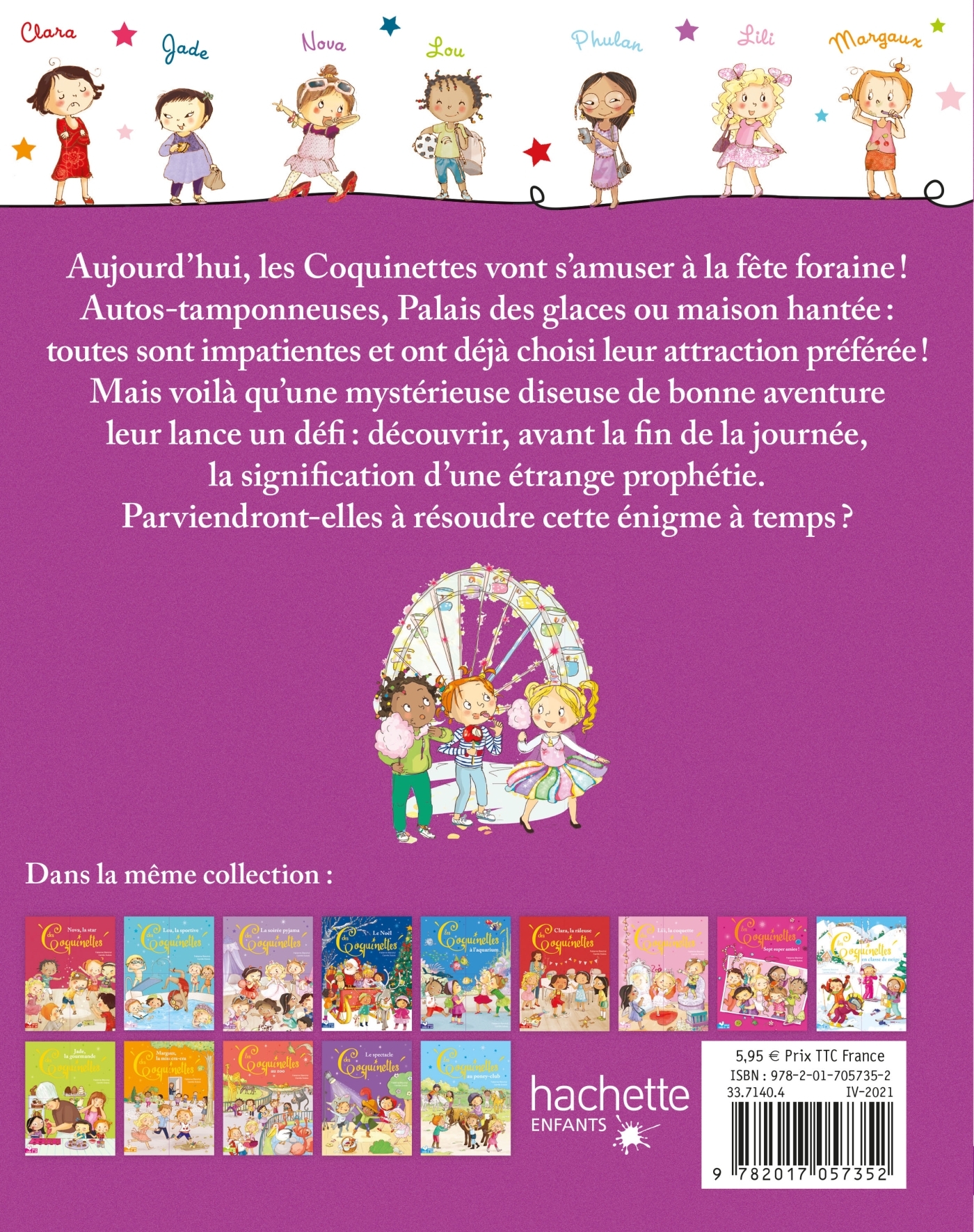 Les Coquinettes à la fête foraine - Fabienne Blanchut, Camille Dubois - HACHETTE ENFANT