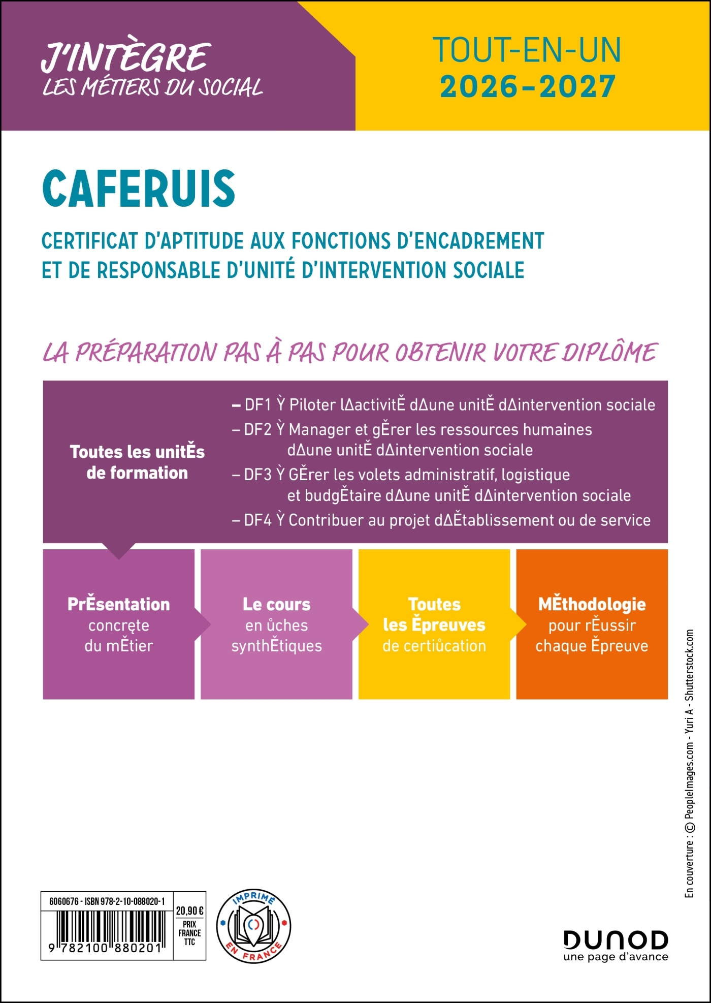 CAFERUIS - Tout-en-un - 10e éd. - Charlotte Rousseau, Daniela Levy - DUNOD