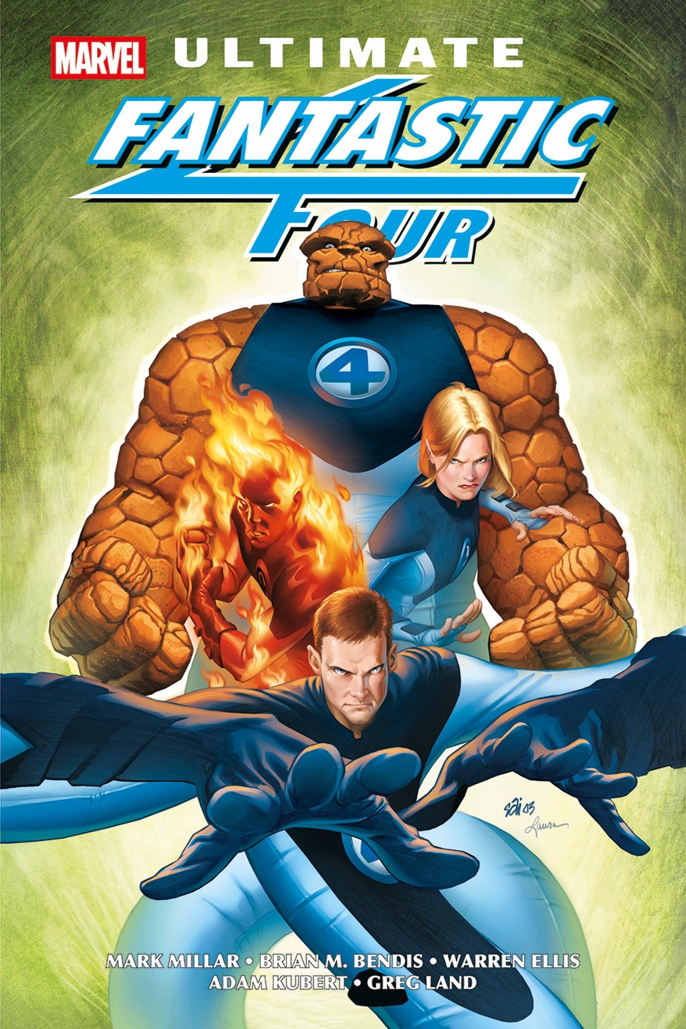 Ultimate Fantastic Four T01 - Brian Michael Bendis, Mark Millar, Warren Ellis, Greg Land, Stuart IMMONEN, Adam Kubert - PANINI