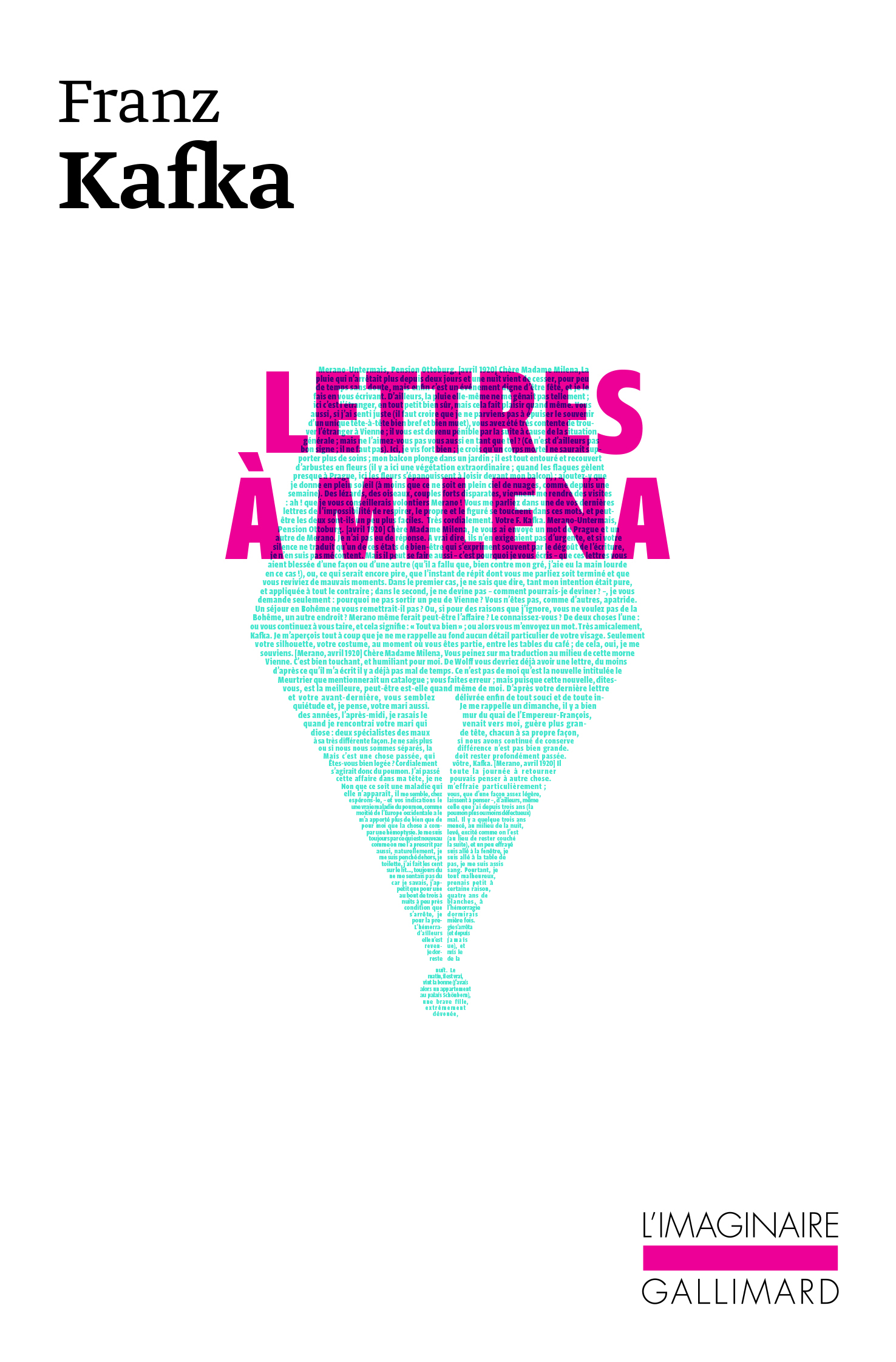 Lettres à Milena - Franz Kafka, Alexandre Vialatte - GALLIMARD