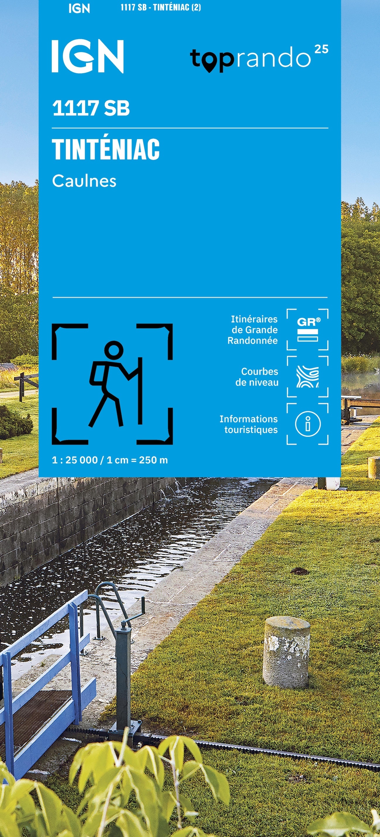 1117SB - TINTÉNIAC - CAULNES -  Editions IGN - IGN