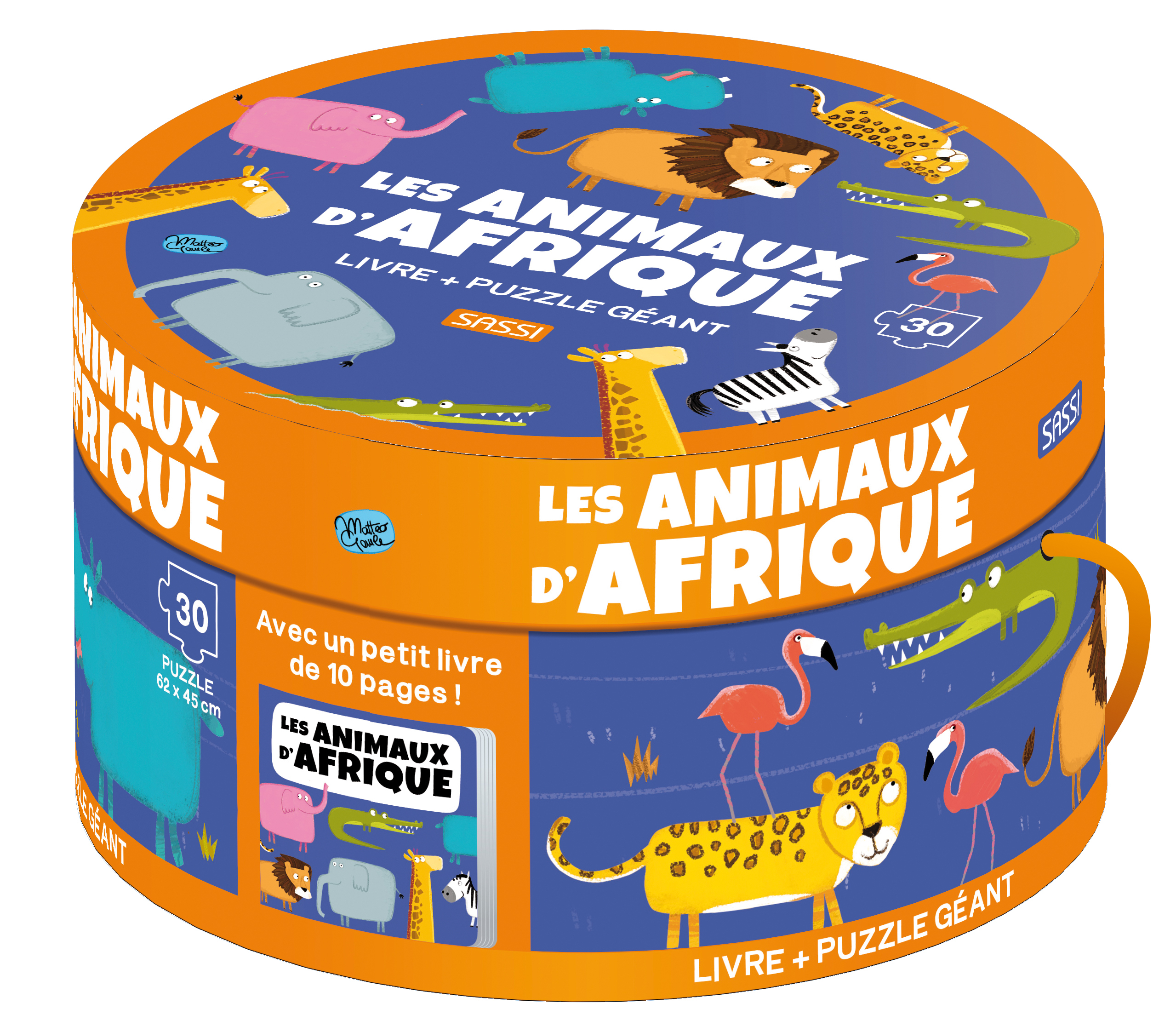 Les animaux d'Afrique - N.E. 2022 - Matteo Gaule, Matteo Gaule, Caroline Eysel - SASSI
