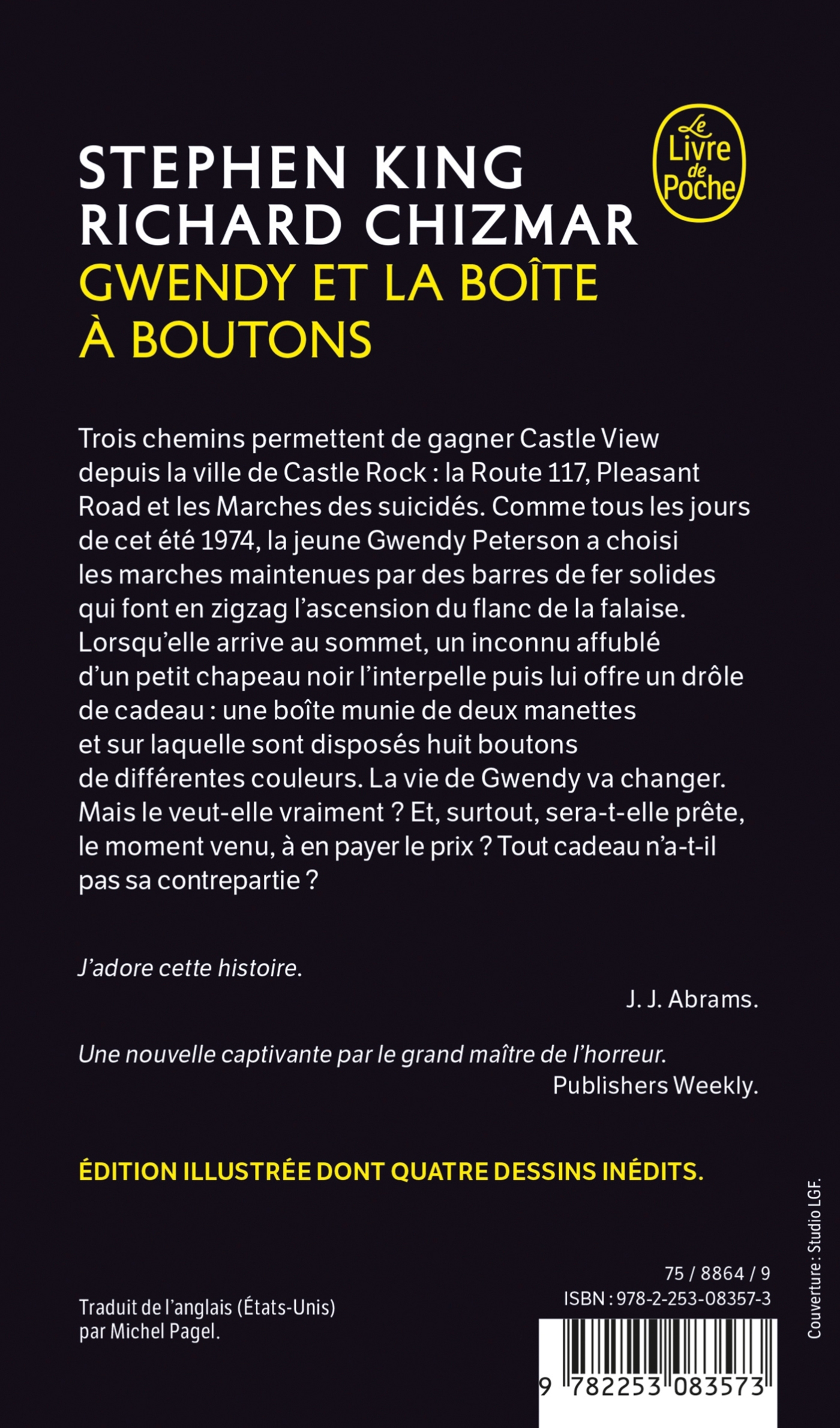 Gwendy et la boîte à boutons - Stephen King, Richard Chizmar - LGF