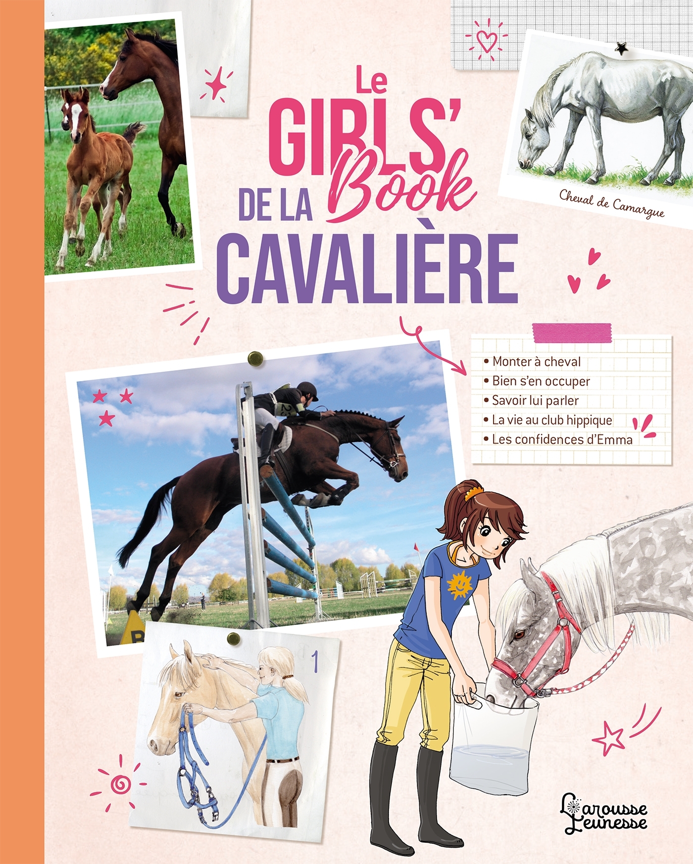 Le Girls' Book de la cavalière - Sophie de Mullenheim,   - LAROUSSE